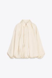 کت بامبر زنانه پفی کالکشن ZW زارا – ZARA