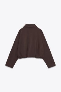 کت بامبر زنانه پلار پلیسه زارا – ZARA