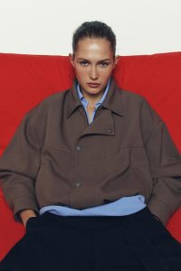 کت بامبر زنانه کراس‌اور زارا – ZARA