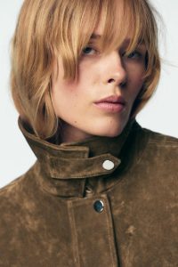 کت بامبر زنانه ۱۰۰٪ چرم زارا – ZARA