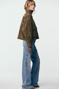 کت بامبر زنانه ۱۰۰٪ چرم زارا – ZARA