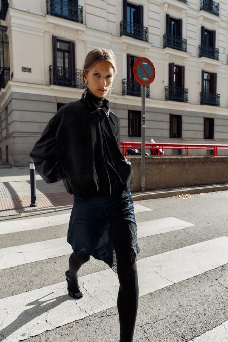 کت بامبر مخمل زنانه زارا – ZARA