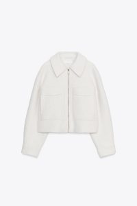 کت بوکله زنانه با جیب پاکتی زارا – ZARA