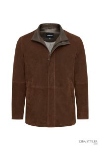 کت جیر مردانه قهوه‌ای Aguero دری مد