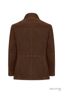 کت جیر مردانه قهوه‌ای Aguero دری مد