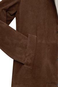 کت جیر مردانه قهوه‌ای Aguero دری مد