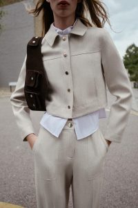 کت زنانه با دوخت تزئینی زارا – ZARA