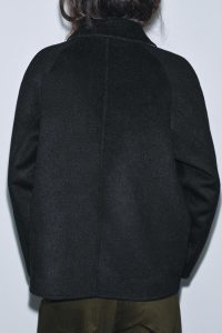 کت زنانه ترکیب پشم کالکشن ZW زارا – ZARA