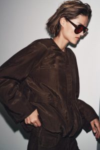 کت زنانه جیب‌دار کالکشن ZW زارا – ZARA