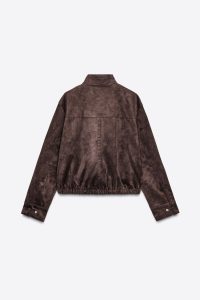 کت زنانه جیر مصنوعی زارا – ZARA