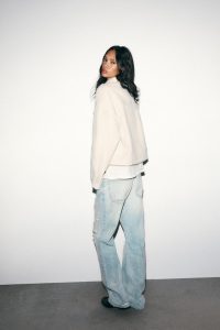 کت زنانه خز مصنوعی دو ردیفه زارا – ZARA