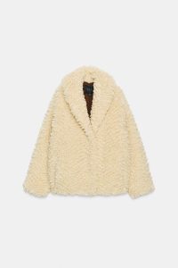 کت زنانه پشم مصنوعی کالکشن ZW زارا – ZARA