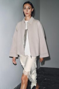 کت زنانه پشمی زیپ‌دار کالکشن ZW زارا – ZARA