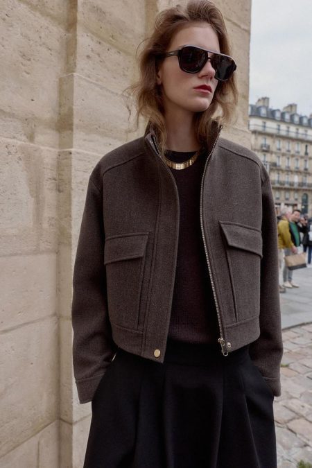 کت زنانه یقه ایستاده نرم زارا – ZARA