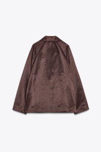 کت ساتن زنانه کالکشن ZW زارا – ZARA