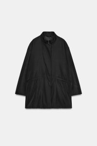 کت نایلونی اورسایز زنانه کالکشن ZW زارا – ZARA