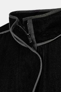 کت پافر زنانه مخمل گلدوزی‌شده زارا – ZARA