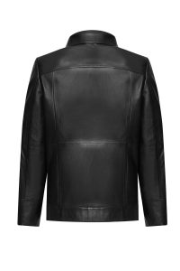 کت چرم مشکی زنانه لوئیزا دری مد