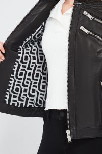 کت چرم مشکی زنانه Milano دری مد