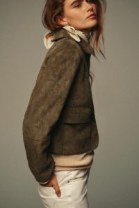 کت کوتاه زنانه جیر مصنوعی زارا – ZARA