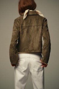 کت کوتاه زنانه جیر مصنوعی زارا – ZARA