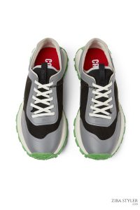 کتونی اسپرت توری مردانه کمپر دریفت خاکستری