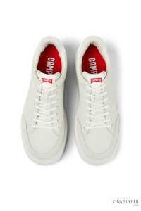 کتونی اسپرت مردانه چرمی رانر سفید مردانه Camper