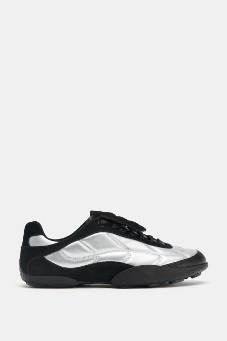 کتونی زنانه دویدن متالیک زارا – ZARA