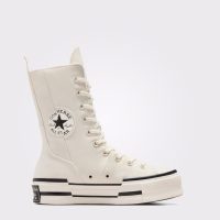 کتونی لژدار ساق‌بلند کانورس آل استار Chuck 70 Plus XHi کرم مردانه و زنانه اورجینال