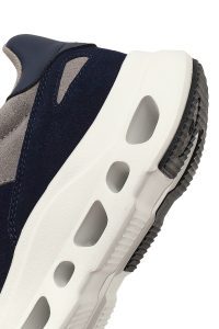 کتونی مردانه سرمه‌ای بندی با زیره ضخیم دری مد