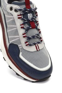 کتونی مردانه سرمه‌ای بندی با زیره ضخیم دری مد