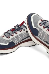 کتونی مردانه سرمه‌ای بندی با زیره ضخیم دری مد