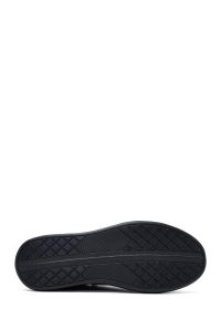 کتونی مردانه قهوه‌ای بندی چرمی دری مد