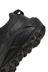 کتونی مردانه مشکی بندی با زیره ضخیم دری مد