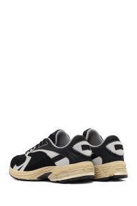 کتونی مردانه مشکی بندی با زیره ضخیم دری مد