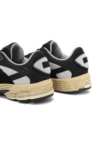 کتونی مردانه مشکی بندی با زیره ضخیم دری مد