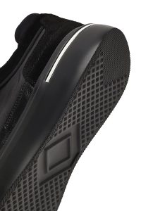 کتونی مردانه مشکی ضخیم چرمی دری مد