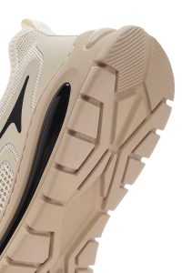 کتونی مردانه پارچه‌ای بژ بنددار Derimod Zero