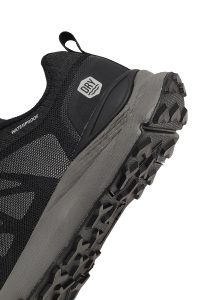 کتونی مردانه پارچه‌ای مشکی بندی دری مد