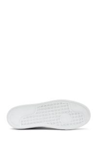 کتونی مردانه چرم مشکی بنددار زیره ضخیم دری مد