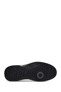 کتونی مردانه چرمی قهوه‌ای بندی کژوال دری مد