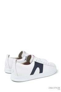 کتونی چرمی توری دونده سفید مردانه Camper