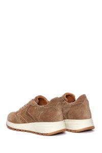 کتونی چرمی جیر بند دار زنانه مینک دری مد