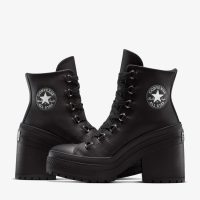 کتونی کانورس آل استار Chuck 70 De Luxe Heel مشکی زنانه اورجینال