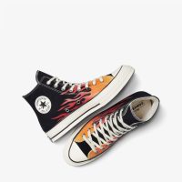 کتونی کانورس آل استار Chuck 70 Fire مشکی مردانه و زنانه اورجینال