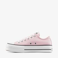 کتونی کانورس آل استار Chuck Taylor All Star Lift صورتی لژدار زنانه اورجینال