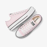 کتونی کانورس آل استار Chuck Taylor All Star Lift صورتی لژدار زنانه اورجینال