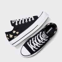 کتونی کانورس آل استار Chuck Taylor All Star Lift مشکی زنانه اورجینال