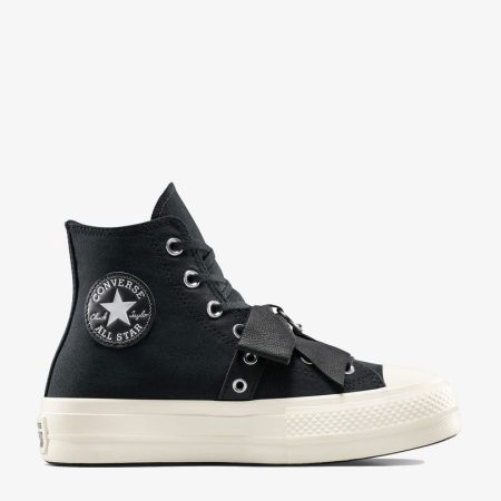 کتونی کانورس آل‌استار Chuck Taylor All Star Lift مشکی زنانه اورجینال