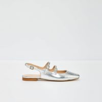 کفش باله زنانه نقره‌ای آلدو MARION – ALDO
